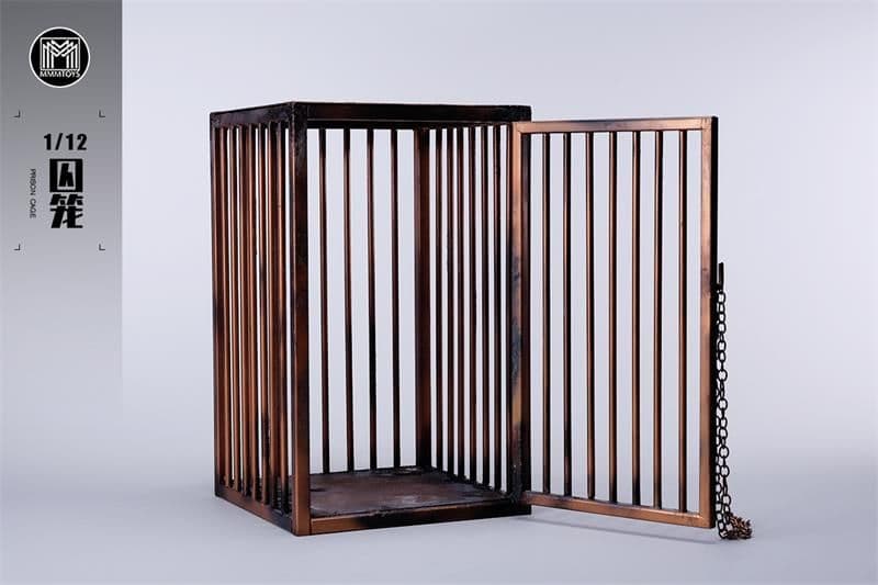 MMMトイズ プリズンケージ AB 1/12 ジオマ 真鍮 黒 セット 牢屋 檻の