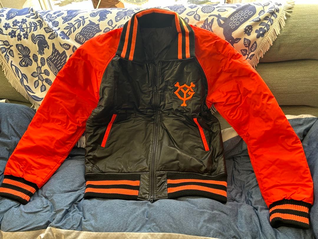 巨人 ジャイアンツ グランドコート 選手用 実使用 タマザワ製