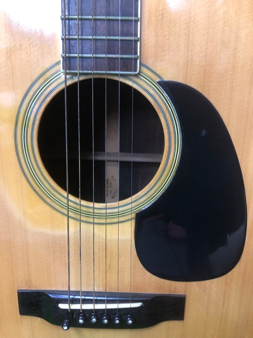 Yamaki ヤマキ アコースティックギター ナチュラル ギター ケース付き