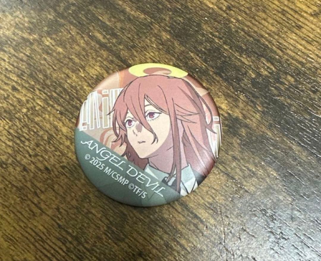 チェンソーマン 天使の悪魔 メタリック缶バッジ 缶バッジ 1 レゼ 書店