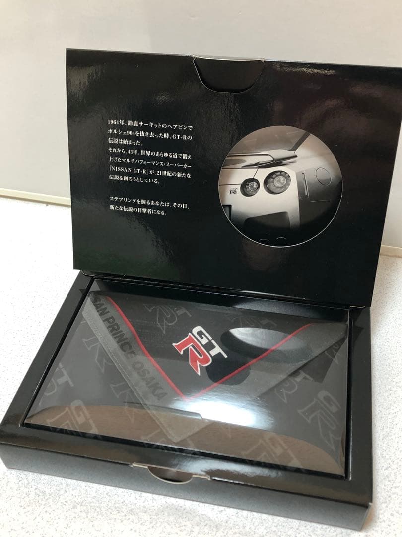 【激レア】ニッサン・R35 GT-R ハンカチ　非売品　nismoスカイライン nissan gtr r35 nismo spec price rare 1:62 Tomica super limited