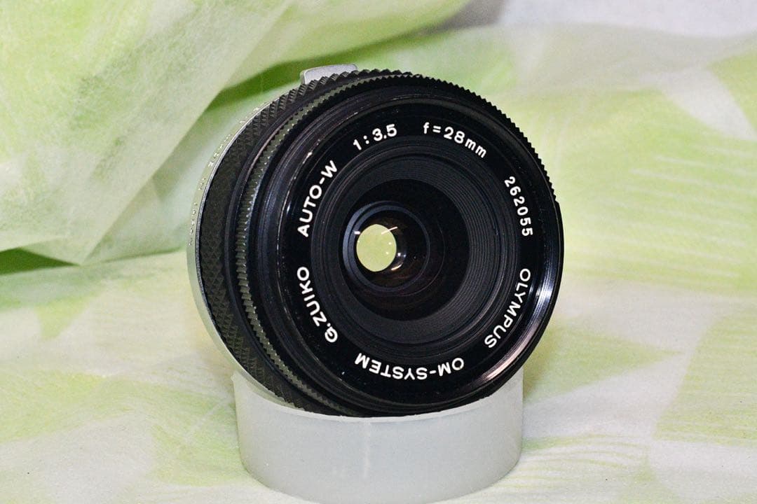 お値引き《動作品》OLYMPUS OM10 +広角レンズ　a407-1