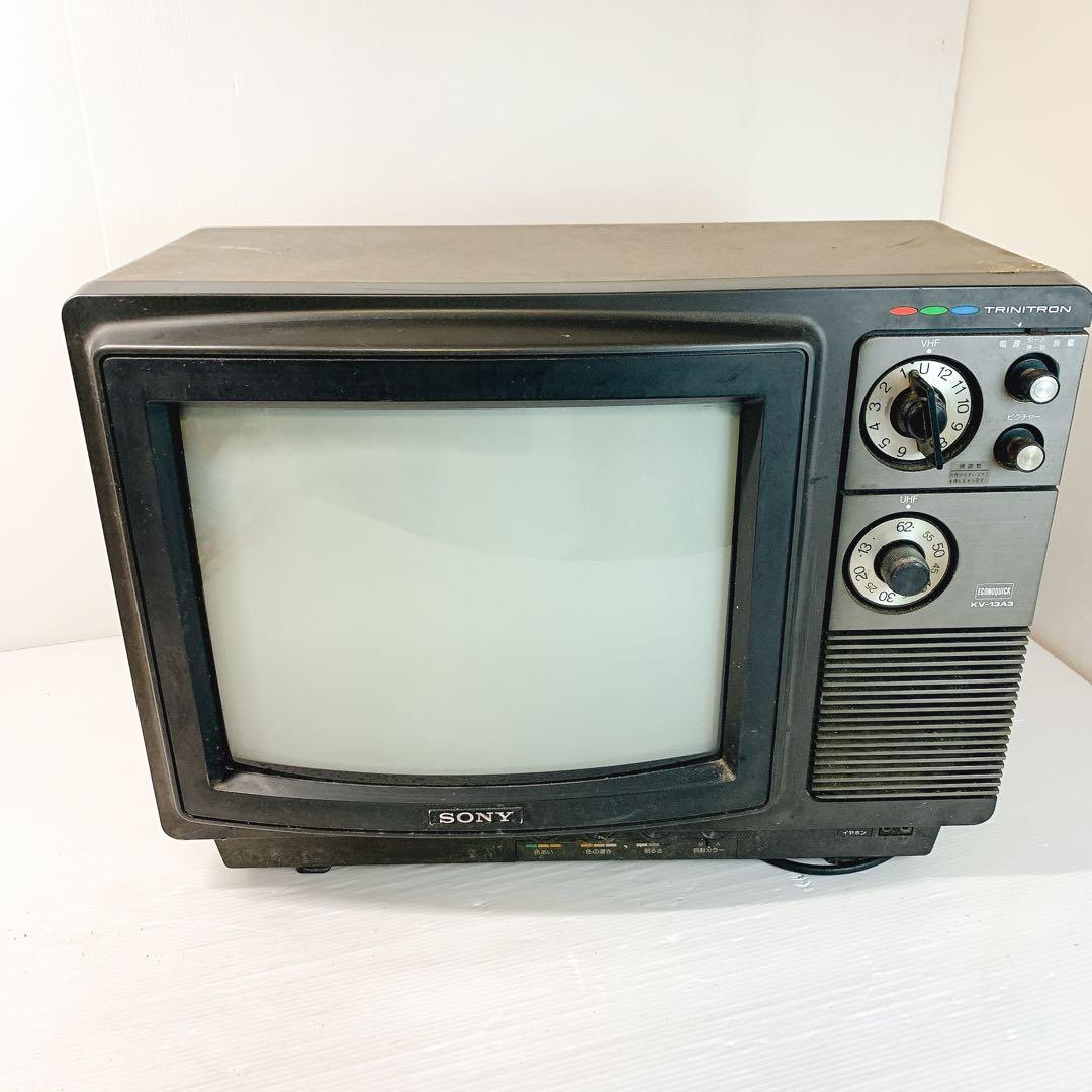 t*2様 【レトロ】SONY ソニー トリニトロン ブラウン管テレビ KV-13