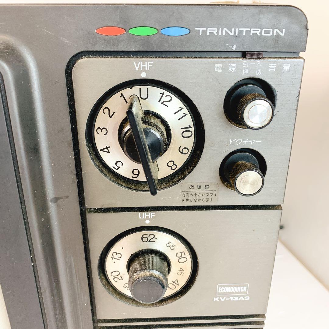 t*2様 【レトロ】SONY ソニー トリニトロン ブラウン管テレビ KV-13