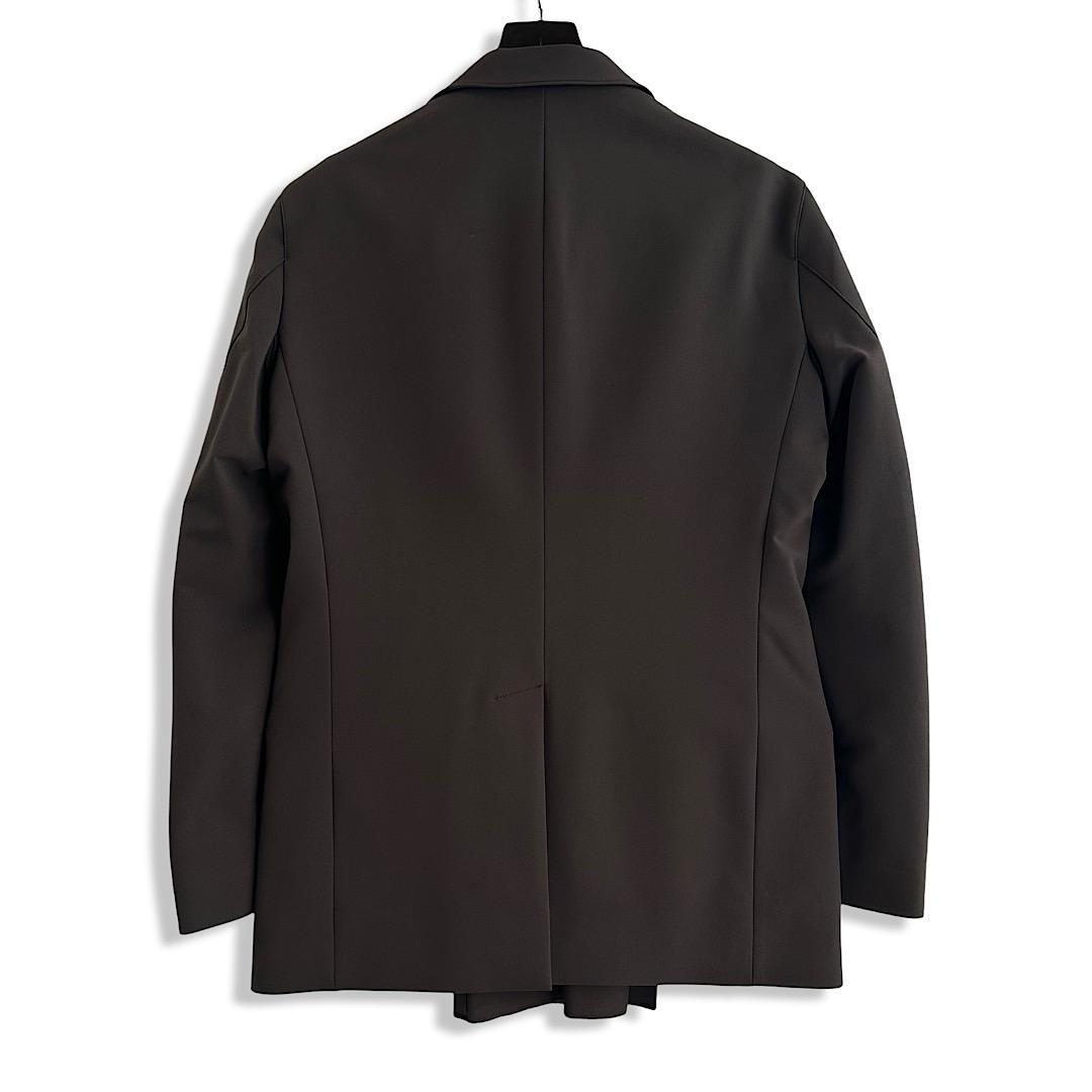 小訳 デサント ストレッチスーツ 撥水加工 茶 ブラウン A7 - メルカリ