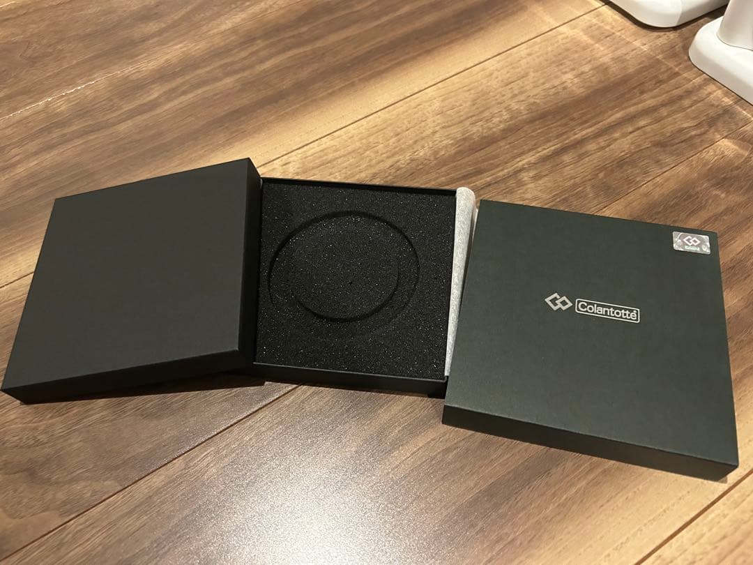 コラントッテ ネックレス LUCE α ブラック M 箱のみ M109614181 - 健康