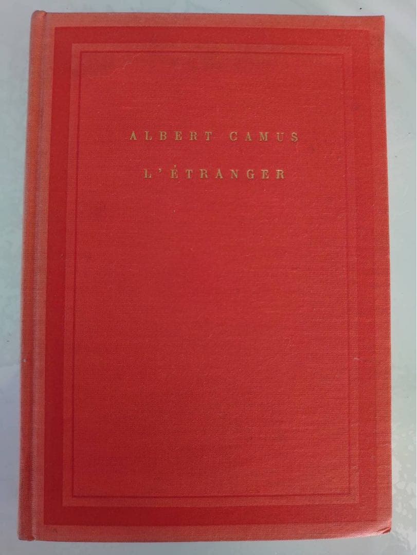 希少本・番号入り上製本 アルベール・カミュ著『異邦人』 希少本・番号入り上製本 アルベール・カミュ著『異邦人』 - 洋書安い 価格