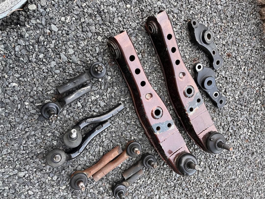 jzx81 gx81 50mm延長ロアアーム ナックル jzxタイロッド - メルカリ