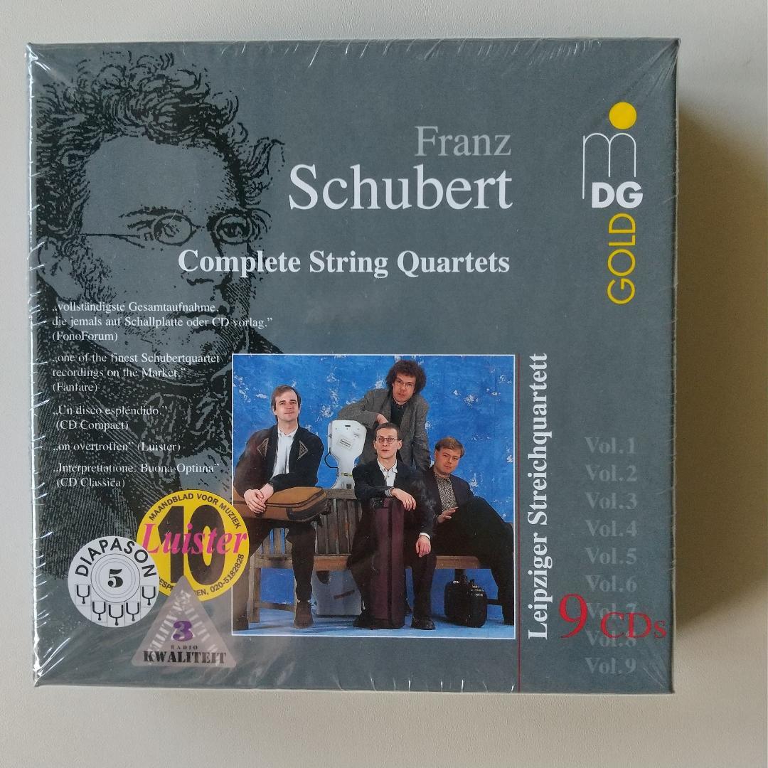 新品同様】 ベートーヴェン ＆ シューベルト 弦楽四重奏曲全集 計19CD