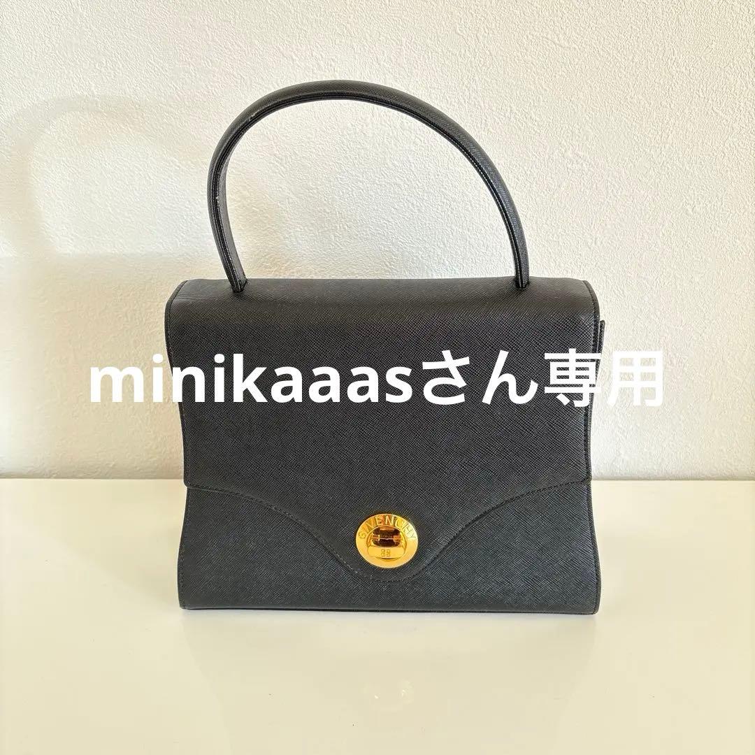 GIVENCHY 黒 レザーハンドバッグ GIVENCHY（ジバンシィ） ジバンシイ ハンドバッグ ボローディア