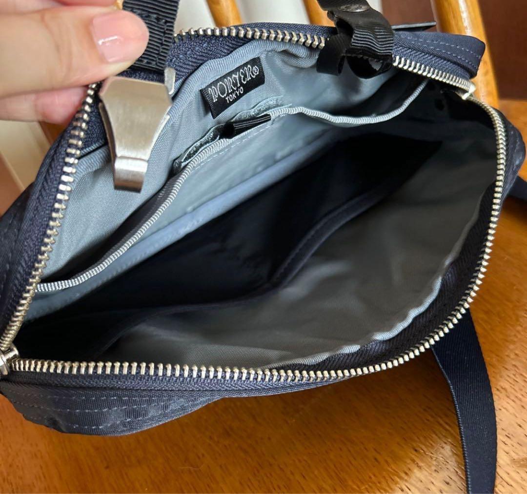 ポーター PORTER LIFT リフト ショルダーバッグ ／ネイビー - メルカリ