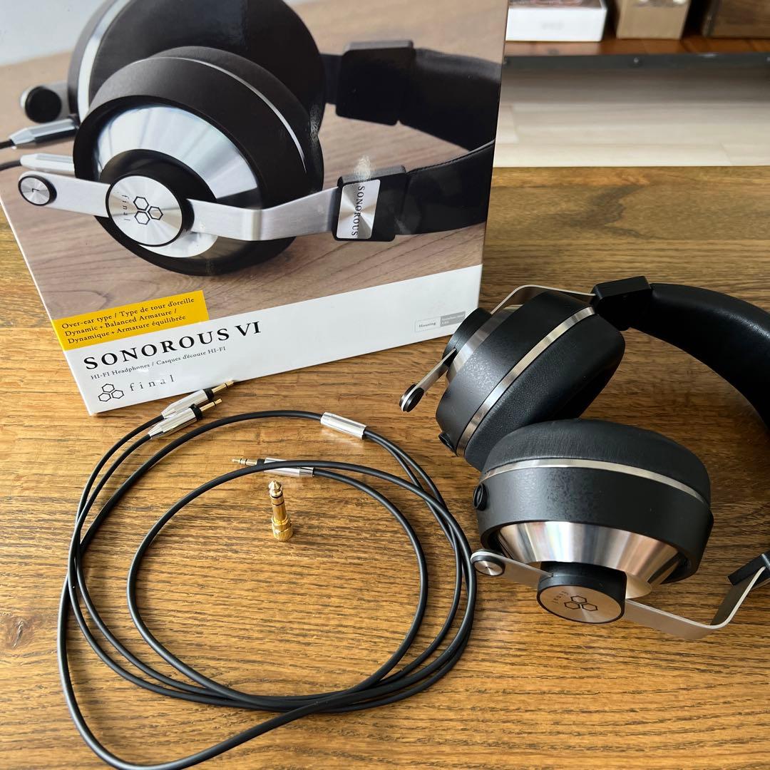 【超希少廃盤】 final SONOROUS VI ヘッドフォン SONOROUS VI | final