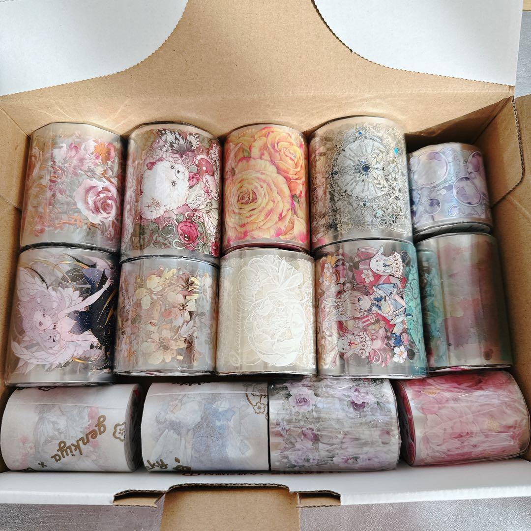 まとめ売りFセット 海外マスキングテープ　マステ 楽天市場】マスキングテープ マステ 10巻セット【 幅3cm/1.5cm/1cm/5mm