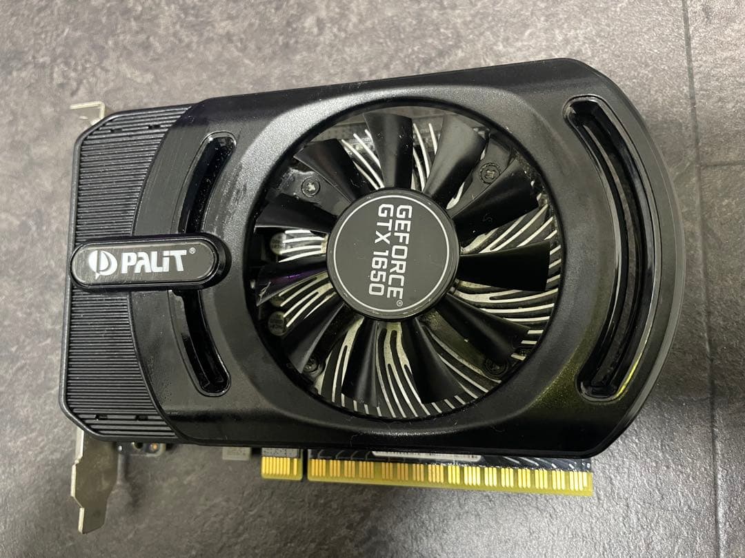 箱あり・動作確認済】GTX 1650 StormX 4GB 補助電源不要 - メルカリ