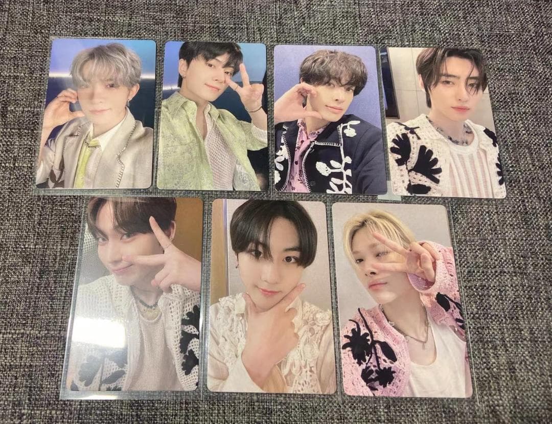 enhypen 一直娱 yzy5.0 青島 ヨントン 中華 7枚コンプセット