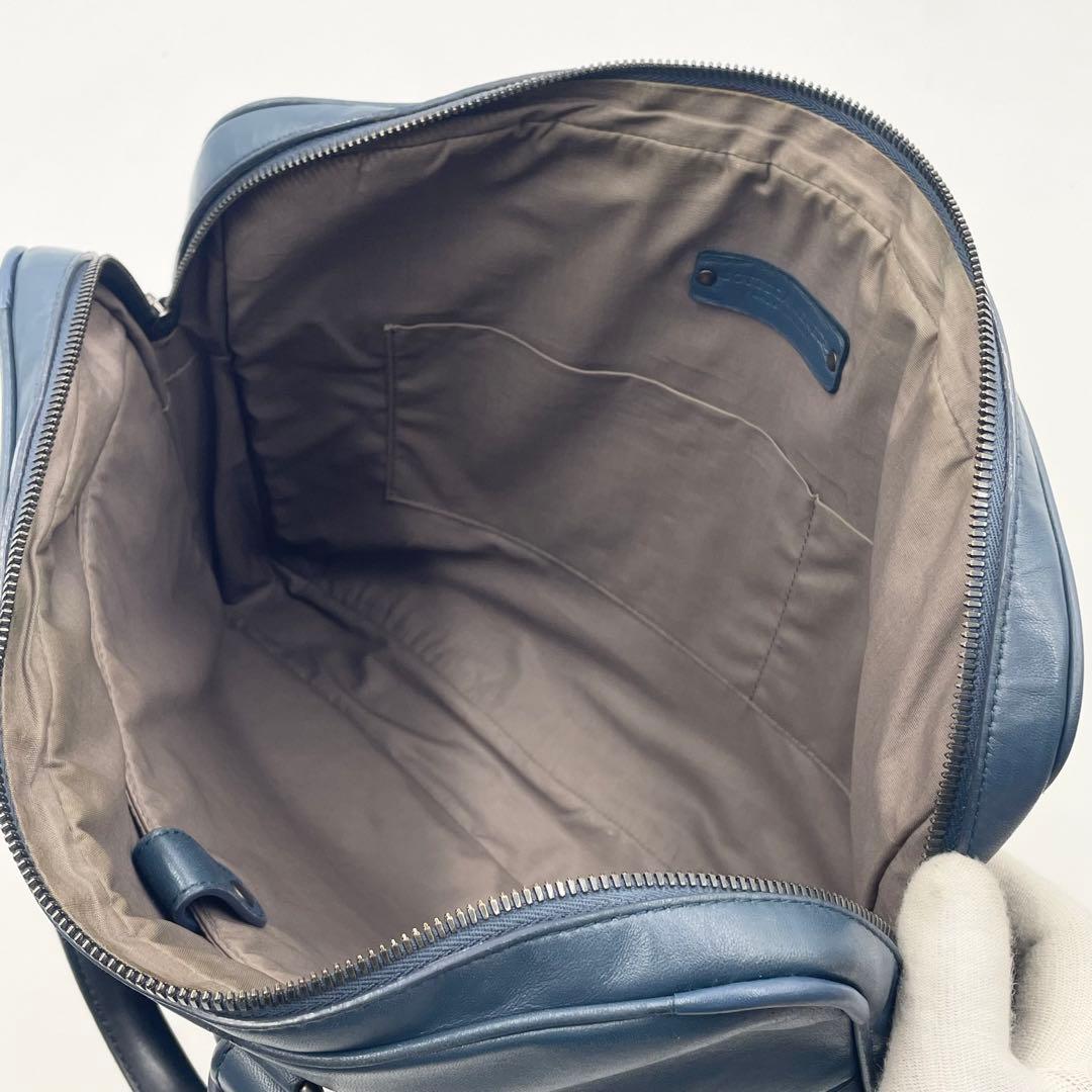 美品】ボッテガ ビジネスバッグ 2way 希少イントレチャート×刺繍モデル