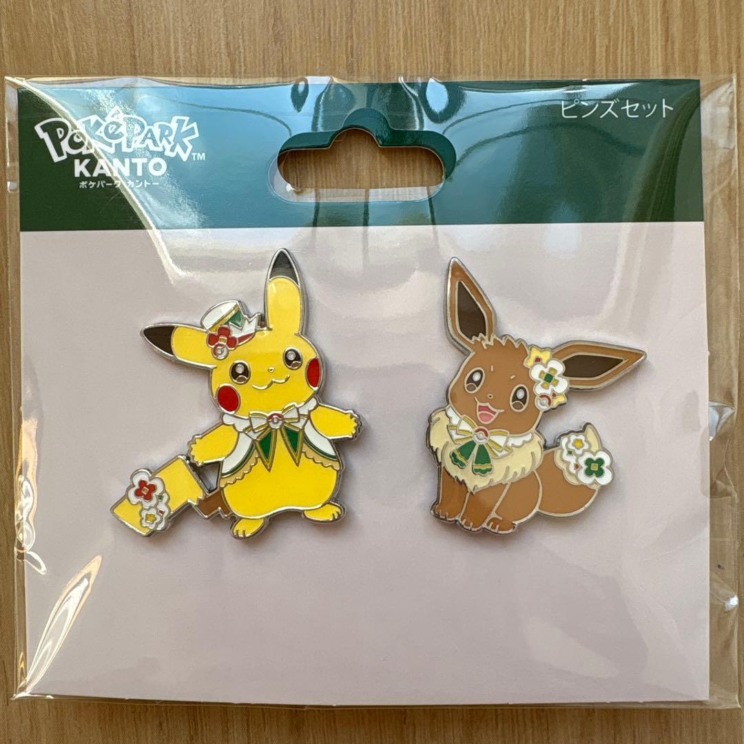 ポケパークカントー PoKePARK KANTO 限定 ピンバッチセット - メルカリ