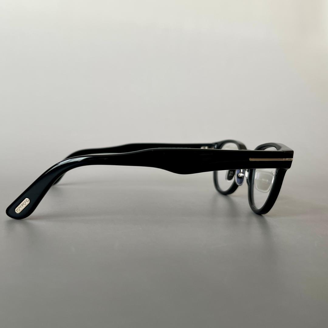 トムフォード メガネ アジアンフィット ボストン ブラック ゴールド 黒ぶち