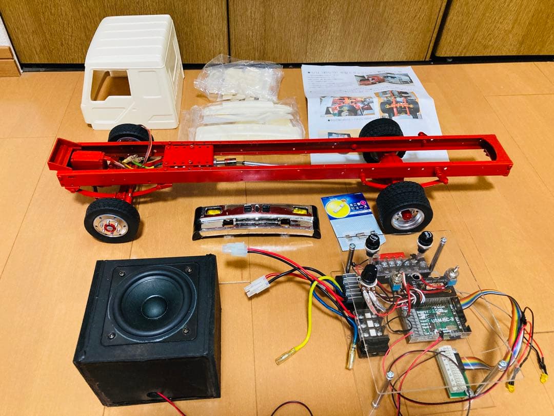 ★最終値下げ★タミヤ1/14 4トン ムネトラファイターマリ割　usm-rc-3 ☆最終値下げ☆タミヤ1/14 4トン ムネトラファイターマリ割 usm-rc-3