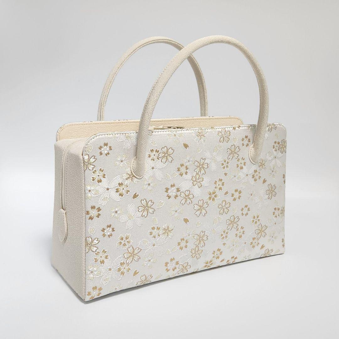 和装バッグ　利休バッグ　金蘭織物 入卒式　結婚式　商品番号:515 楽天市場】和装バッグ 利休バッグ 金蘭織物 雪輪紋柄商品番号 40