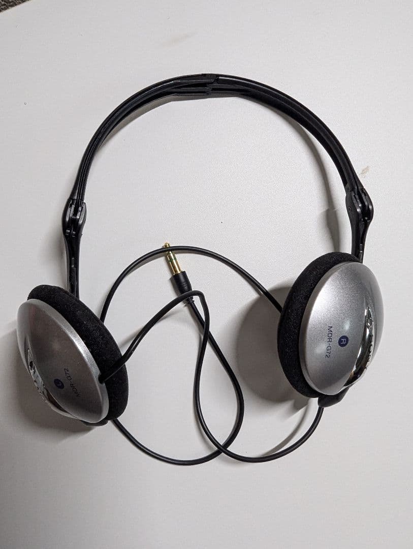 リリィシュシュのすべて 有線 ヘッドホン SONY MDR-G72 - メルカリ