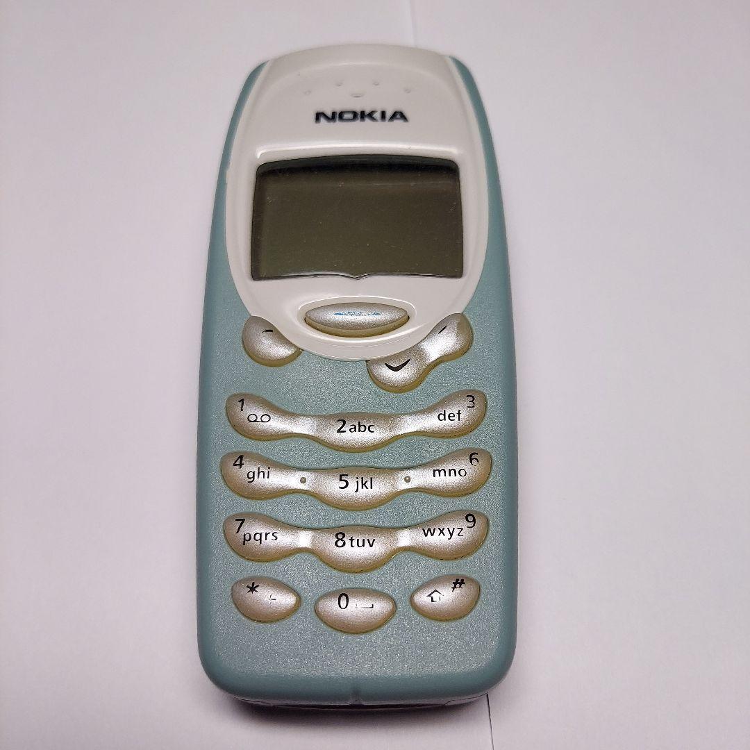 NOKIA 3315 携帯電話 アジア仕様 充電器 SIMカード 取説 - メルカリ