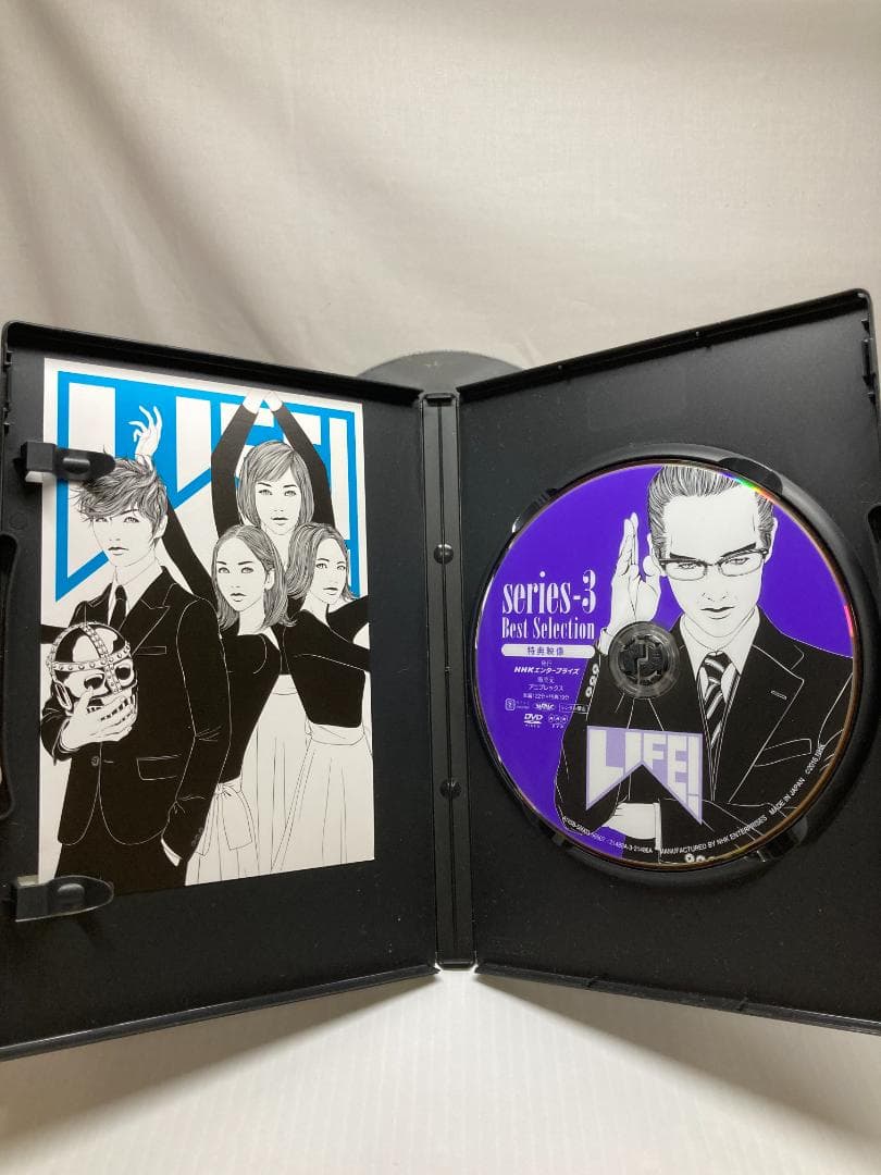 LIFE！～人生に捧げるコント DVD‐BOX4枚組 中古 ポストカード4種