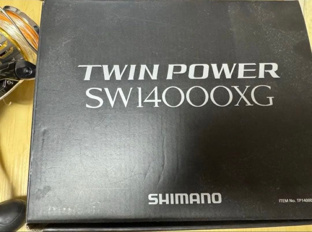 SHIMANO TWIN POWER SW14000XG スピニングリール - メルカリ