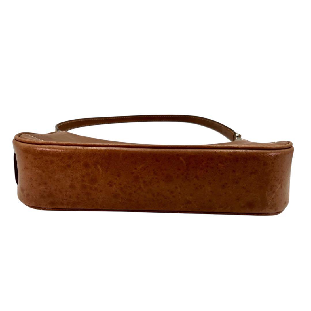 美品 COACH アクセサリーポーチ ハンドバッグ ワンショルダー レザー