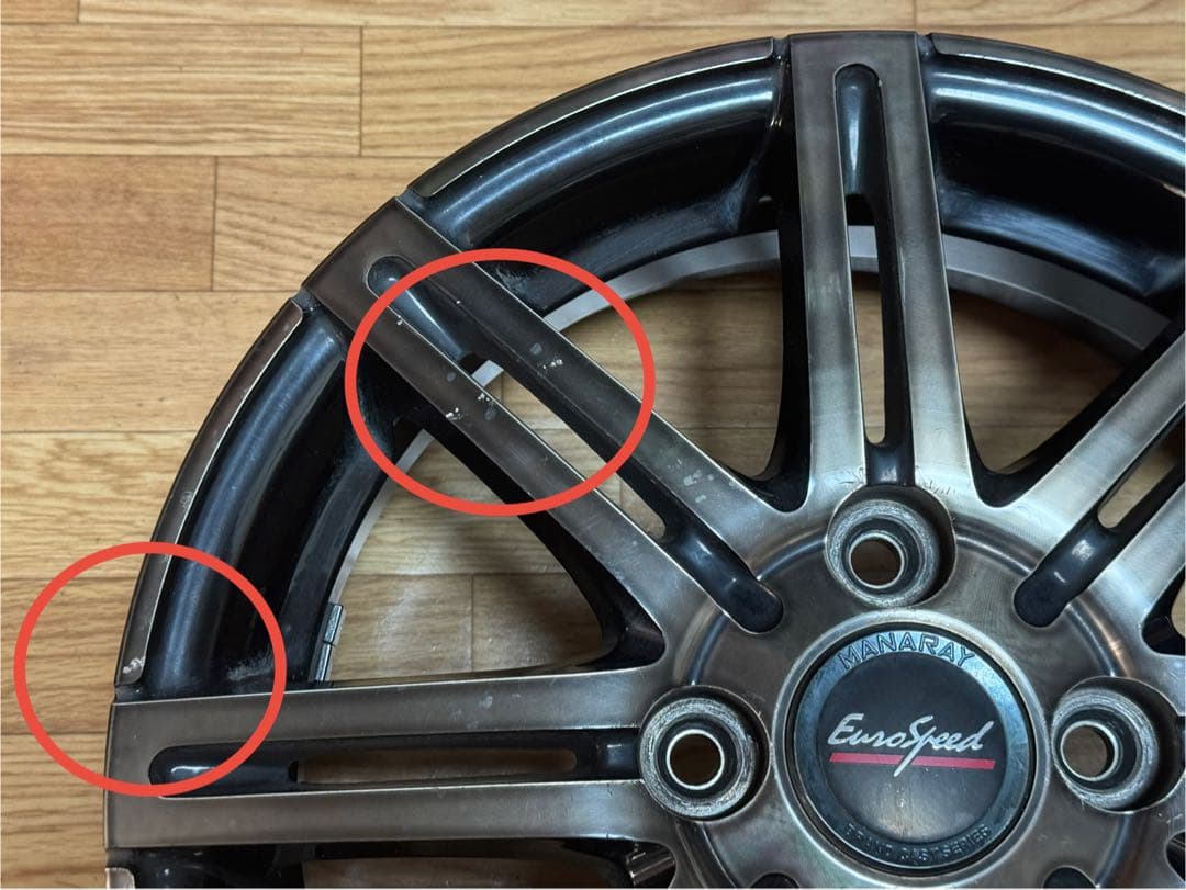 MANARAY SPORT Euro Speed 14×4.5J+45 4本