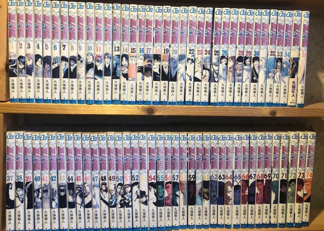BLEACH 漫画　全巻セット　おまけ付き BLEACH ブリーチ 全巻セット おまけ付き - メルカリ