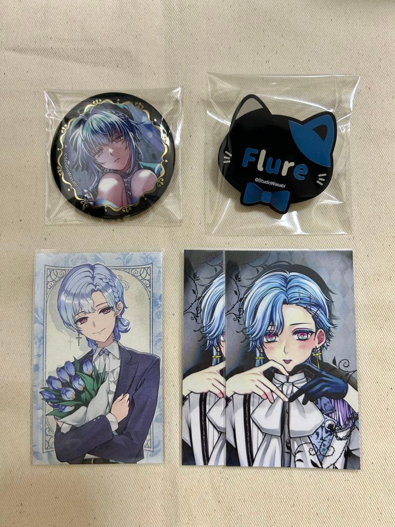 あくねこ カード バッジ フルーレ セット - メルカリ