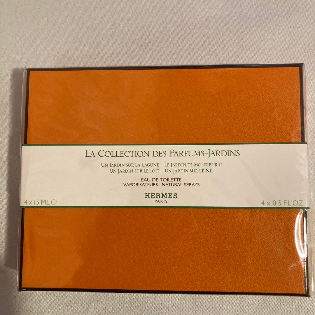 香水(ユニセックス) HERMES LA COLLECTION DES PARFUMS-JARDINS Hermes Unisex Perfume - La Collection Des Parfums - Jardins, 4 Pc