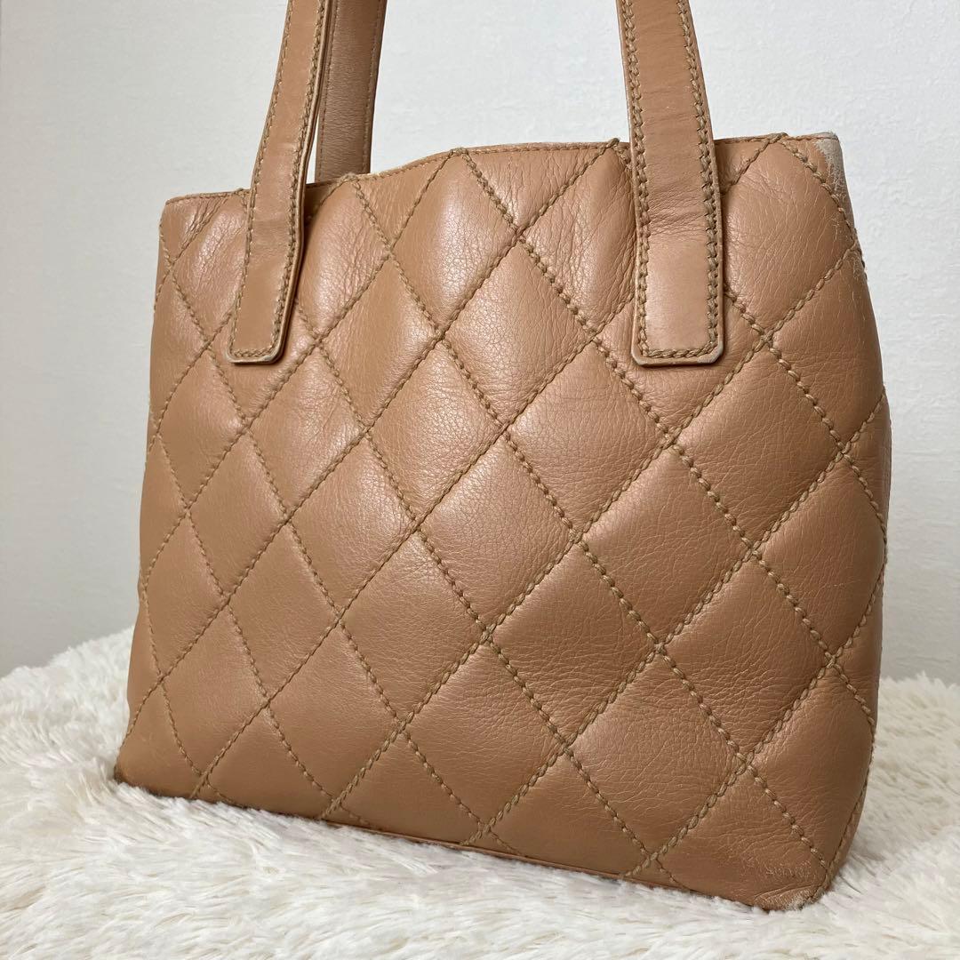 CHANEL✨シャネル キルティング トートバッグ - メルカリ