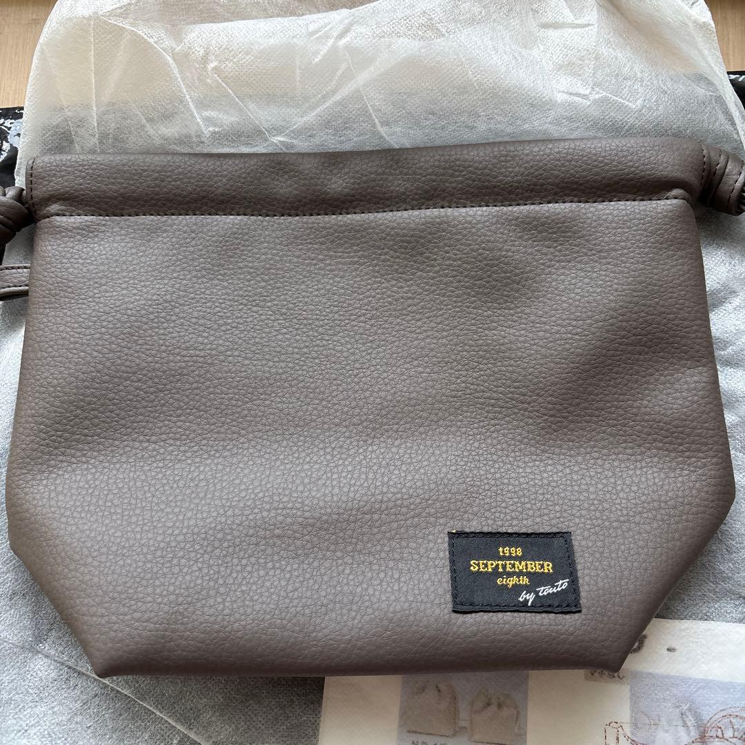 コブクロドローストリング　ダークブラウン 九月八日 ドローストリング bag」のオンライン販売が決定！｜KOBUKURO.com