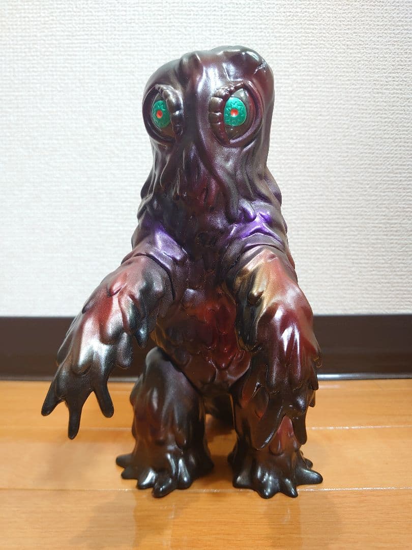 マルサン ヘドラ メタリカシリーズ ソフビ 怪獣 ゴジラ ブルマァク