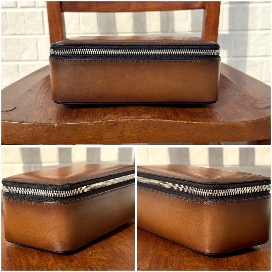 新品同様 定価29万 ベルルッティ カリグラフィースクリットレザー