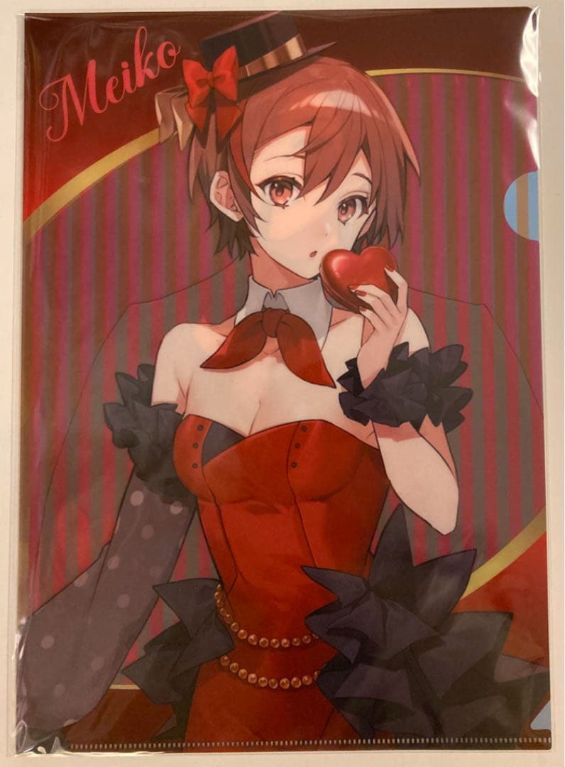 未使用 A4クリアファイル KAITO MEIKO 姐川 バレンタイン 2022 - メルカリ