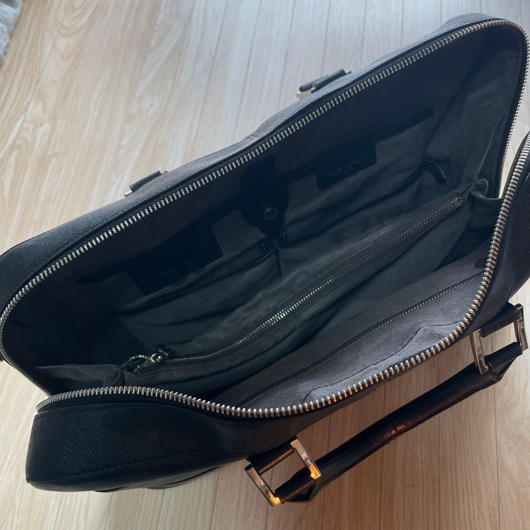 美品ペッレモルビダ ブリーフケース キャピターノ ブラック 専用