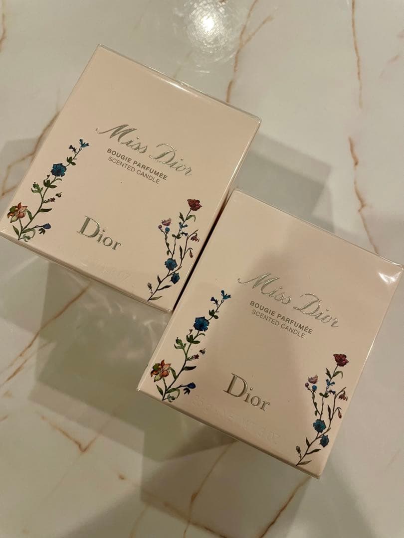 【新品未使用】ミス ディオール キャンドル2個セット 新品未使用】ミス ディオール キャンドル - メルカリ