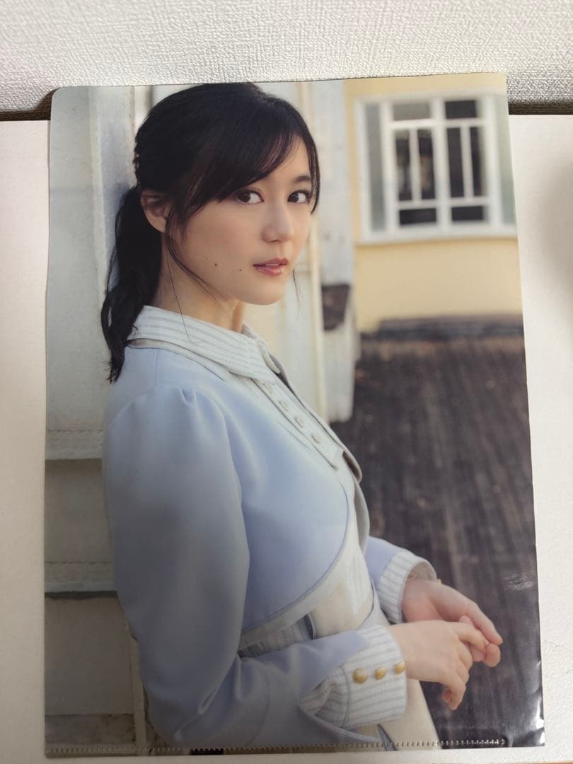 日経エンタテイメント 乃木坂46 生田絵梨花 クリアファイル サイン入り