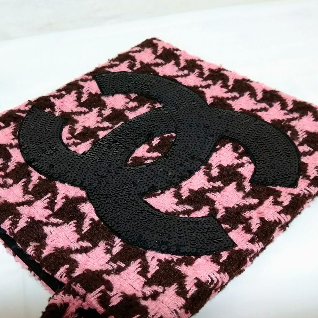 CHANEL 千鳥格子模様 ツイード スパンコール トートバッグ 非売品