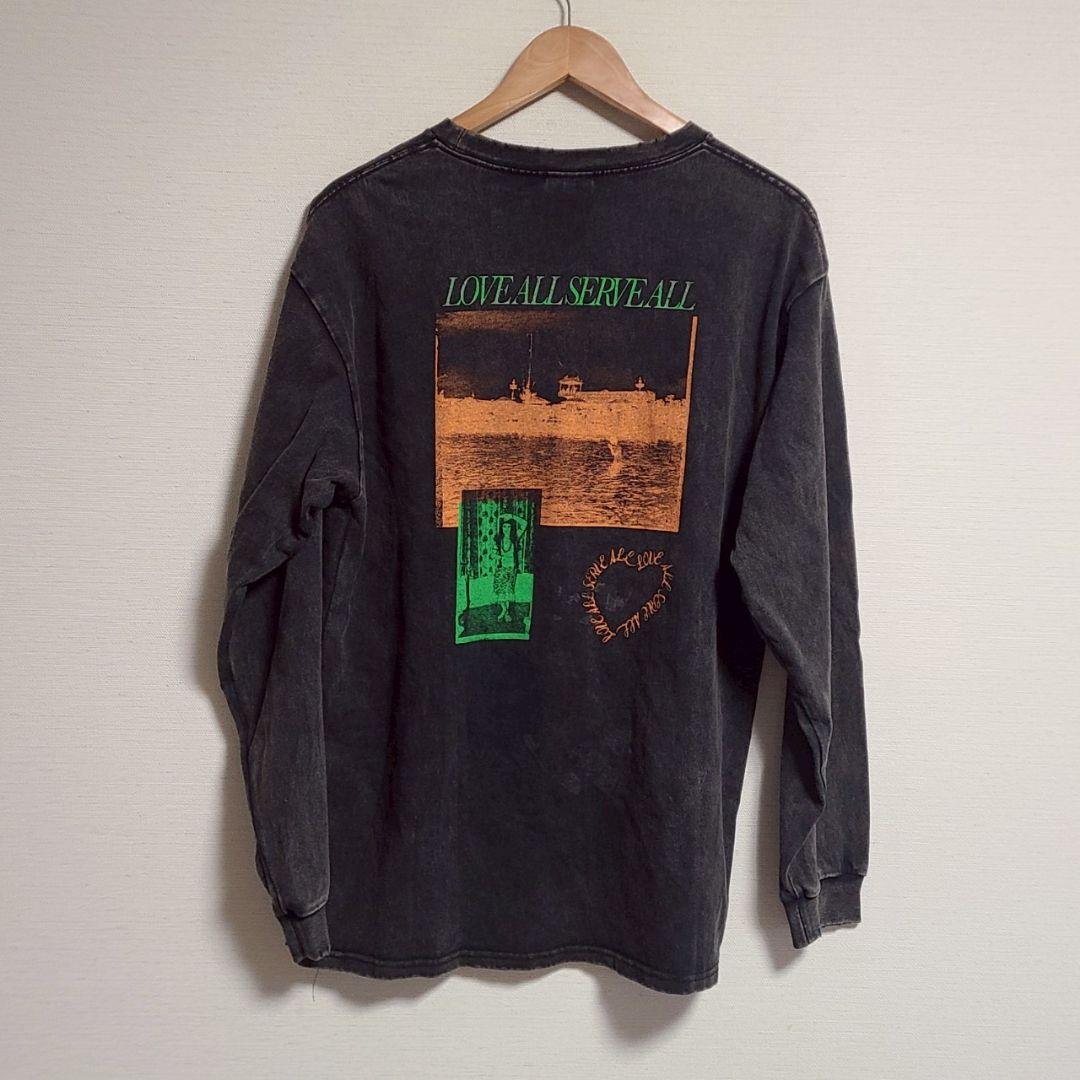藤井風 ツアーグッズ LOVE ALL SERVE ALL ダメージロンT M - メルカリ