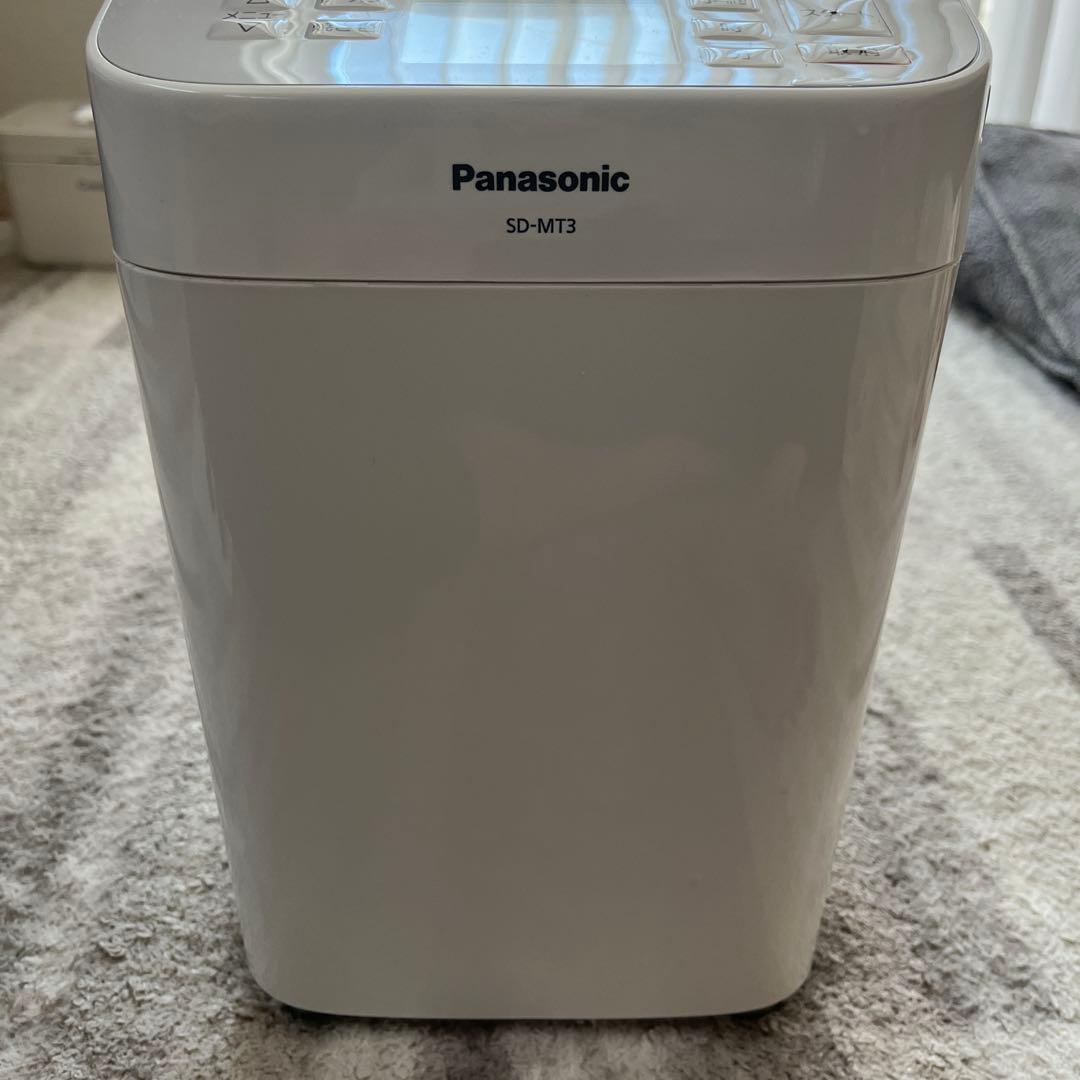 ササミ様専用【Panasonic ホームベーカリー】美品✨ホワイト/SD-MT3