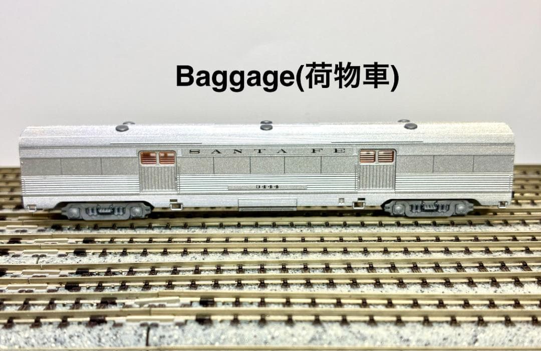 秘・埋蔵品 ”コルゲート客車8両“＆牽引機”PA-1/PB-1“、フル編成モデル