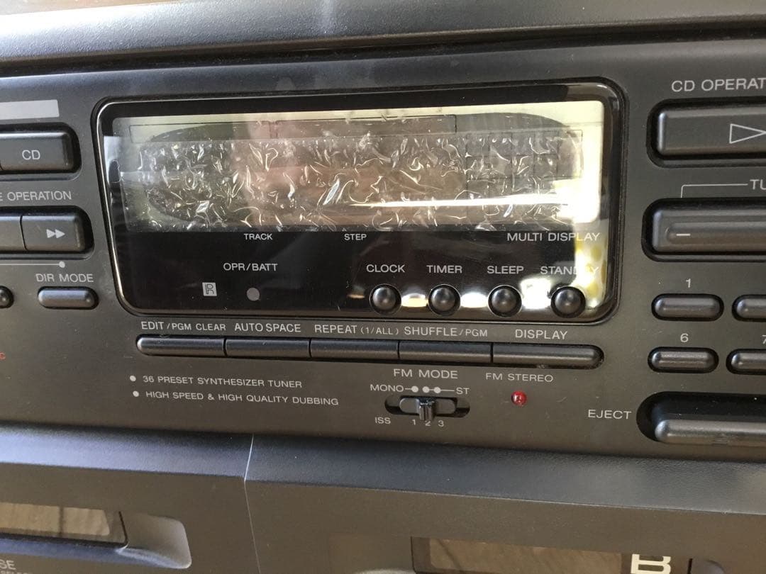 SONY CFD-400 CD テープ ラジカセ ドデカホーン ジャンク品 - メルカリ