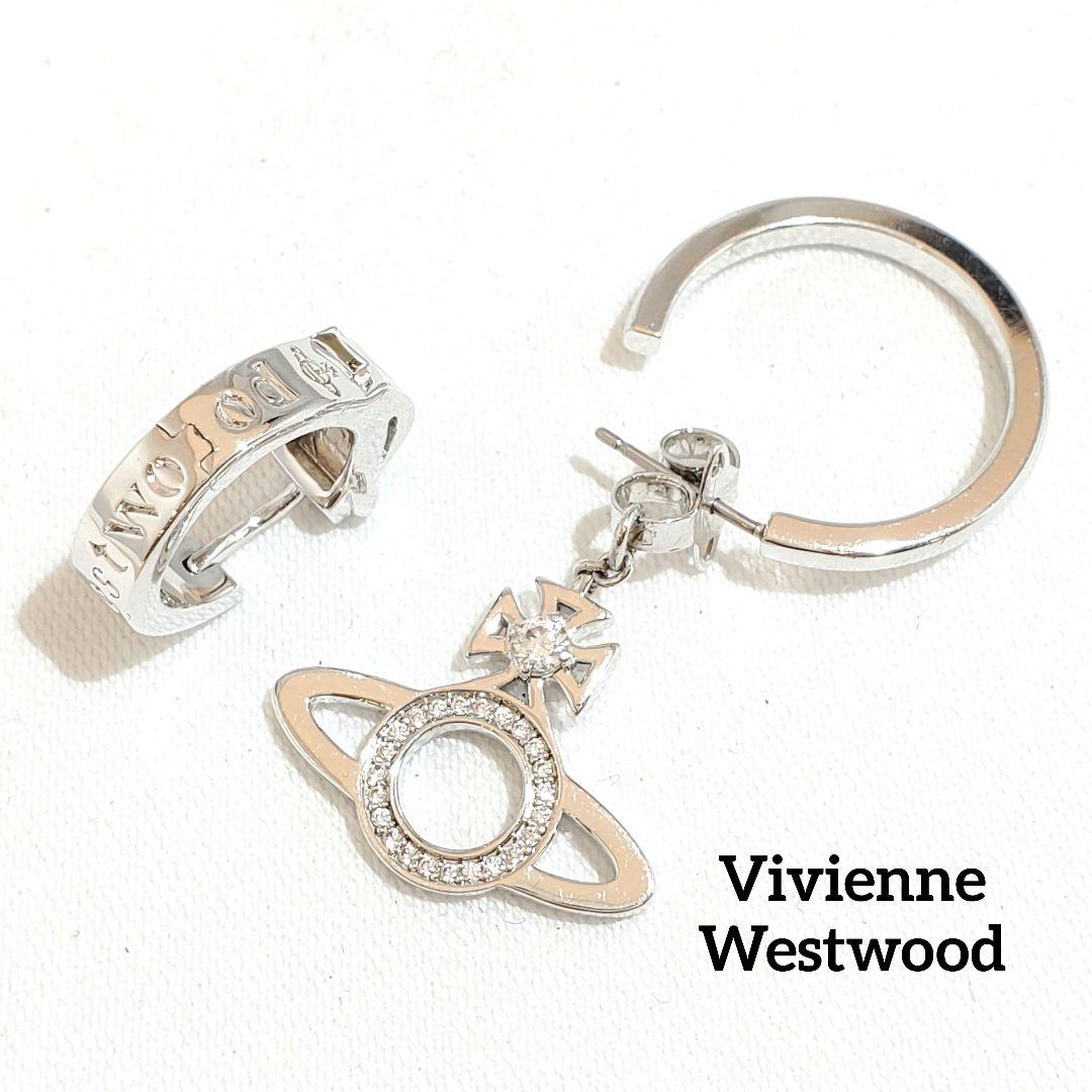 ヴィヴィアンウエスト ピアス フープピアス リングピアス 2点セット