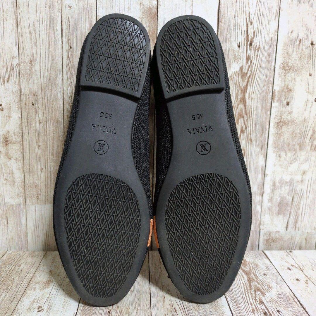 極美品✨【VIVAIA】Audrey☆アニマル刺繍ローファー☆猫☆22.5cm