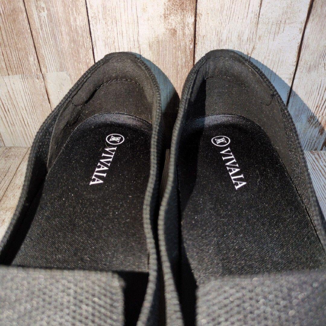 極美品✨【VIVAIA】Audrey☆アニマル刺繍ローファー☆猫☆22.5cm