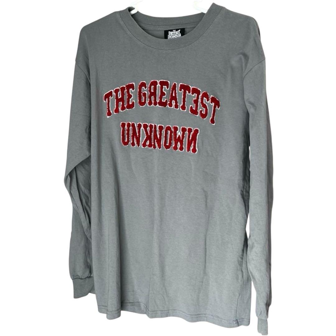 King Gnuキングヌー ロングTシャツ ロンT スリーブ グレー Mサイズ